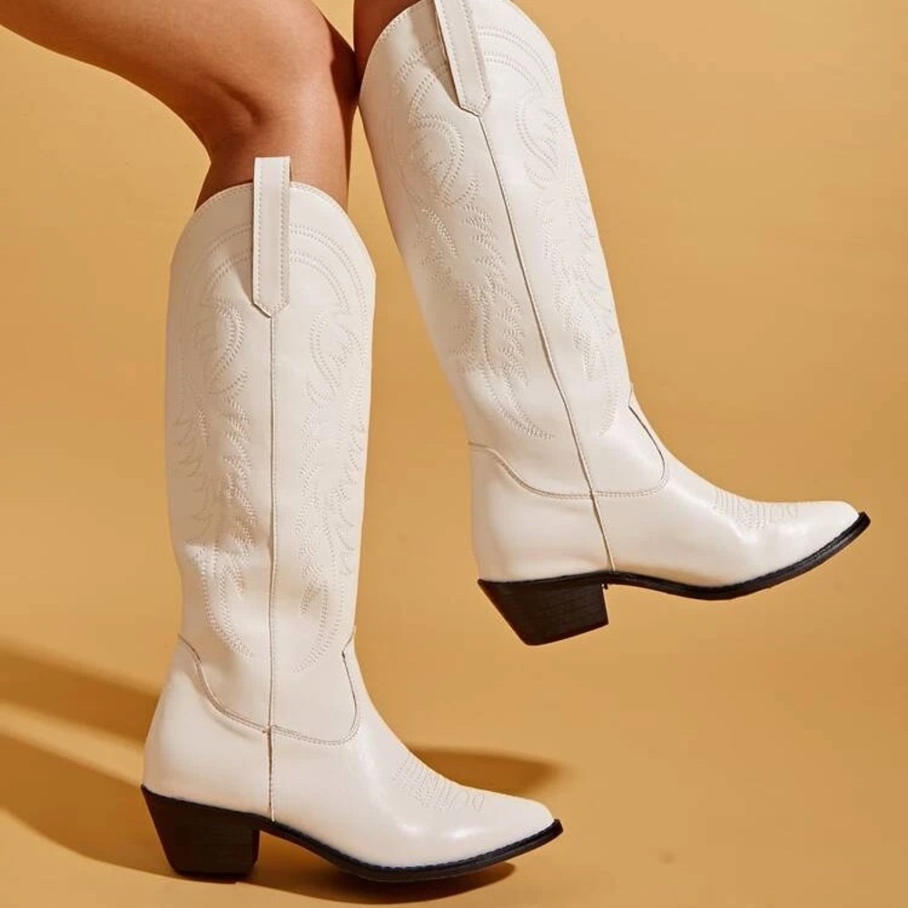 Chunky Heeled Cowboy boots